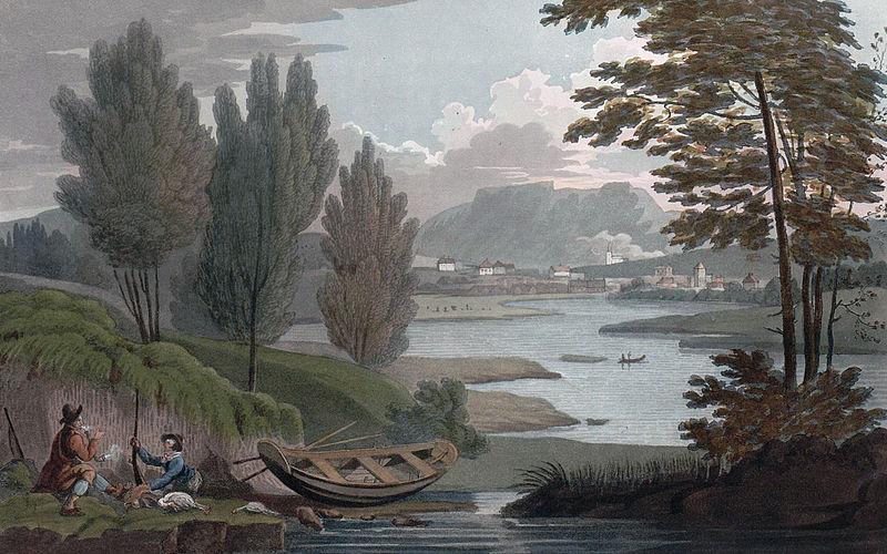 John William Edy Distant View of Skeen oil painting picture